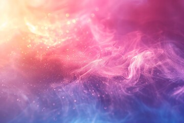 Vibrant Abstract Particle Business Technology Background