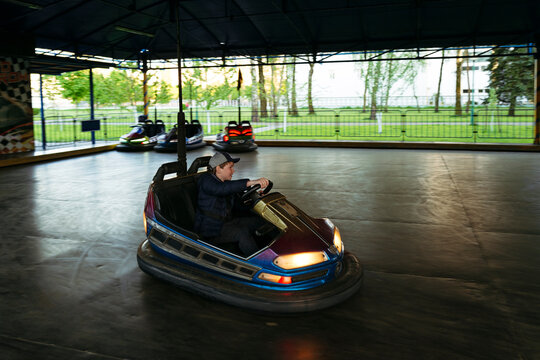 Whirling Through Twilight: Daredevils Joyride in Enigmatic Garage