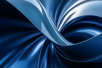 Fototapeta premium abstract blue wave background