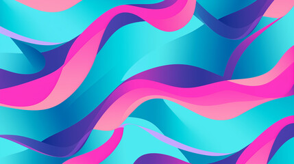 Abstract Image, Colorful Ribbons, Wallpaper, Background, Cell Phone and Smartphone Cover, Computer Screen, Cell Phone and Smartphone Screen, 16:9 Format - PNG