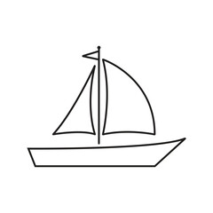 sailboat icon logo