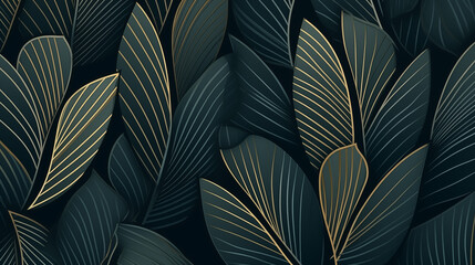 Abstract Image, Plant Leaves, Wallpaper, Background, Cell Phone and Smartphone Cover, Computer Screen, Cell Phone and Smartphone Screen, 16:9 Format - PNG