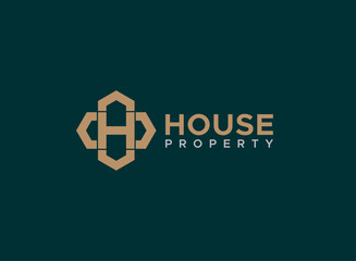 The Letter H House Logo Design is a versatile symbol perfect for any company in the real estate, this logo used for homes property sign, mortgage, apartment, residential, stars, brand, sale