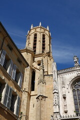 Clocher de la cathédrale Saint-Sauveur à Aix-en-Provence