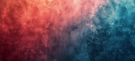 Color gradient with noise texture background, fading from red to blue, minimalist abstract backdrop