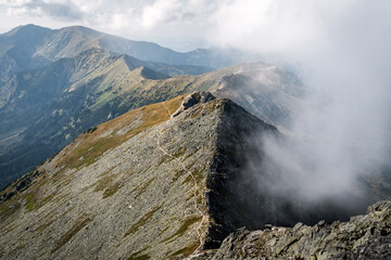 landscape with clouds