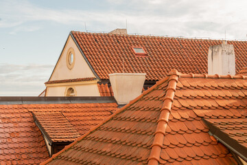 roof of the old house