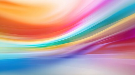 Obraz premium light speed motion blur colorful texture