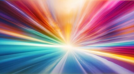 light speed motion blur colorful texture