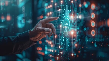 Closeup of a businessman