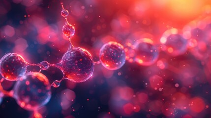 Naklejka premium Exploring the Role of Science Research in Advancing Cyber Big Data Flow and Blockchain Innovations