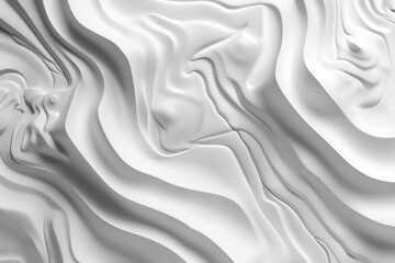 A white background with elegant wavy lines. Perfect for design projects