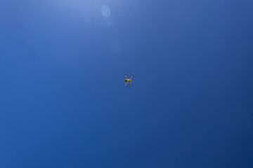 Military spy drone used during war to track people and military targets