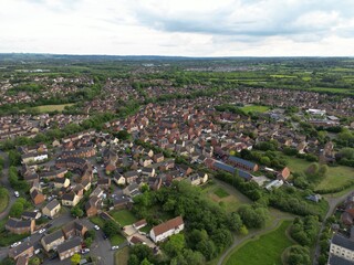 Obraz premium Aerial view Swindon Haydon End area