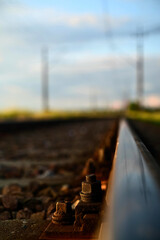 Kolej szyny tory  © Stefan