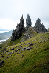 landscape with clouds