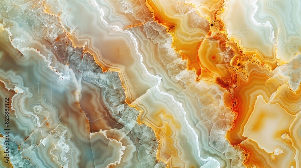 Aufkleber a close up of a very pretty marble. ideal for various design projects
