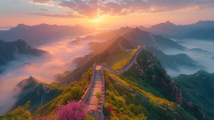 Fototapeta premium Great Wall of China