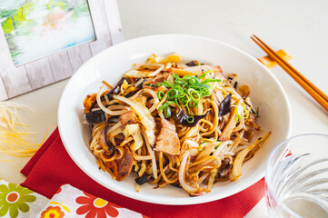 家庭料理　ソース焼きそば