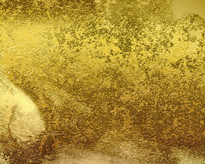 Golden Abstract  decorative paper texture  background  for  artwork  - Illustration