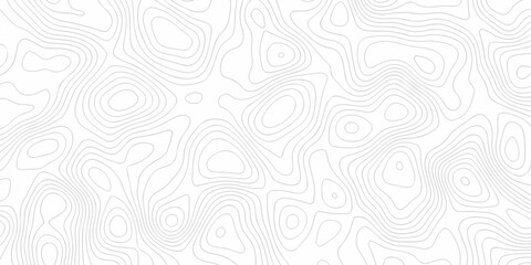 Lines Topographic contour lines map seamless pattern. Geographic mountain relief. Abstract lines background. Contour maps.  illustration, Topo contour map design.