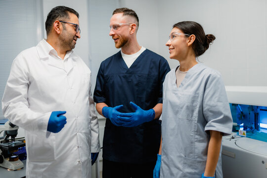 Work in the laboratory