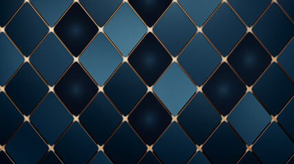 Fototapeta premium Abstract Image, Metallic Style Rhombuses, Wallpaper, Background, Cell Phone and Smartphone Cover, Computer Screen, Cell Phone and Smartphone Screen, 16:9 Format - PNG