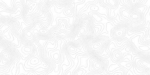 Lines Topographic contour line map seamless pattern. Geographic mountain relief. Abstract lines background. Contour maps. illustration, Topo contour map design.