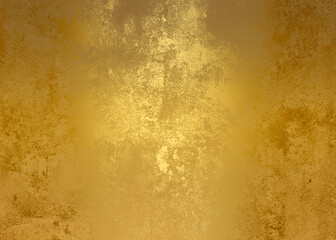 Golden Abstract  decorative paper texture  background  for  artwork  - Illustration