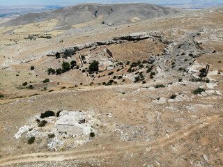 Abrenk Church and Monastery, located 5 km away from Ucpinar Village of Tercan district of Erzincan in Turkey, was built in the 19th century. The Church inside the walls