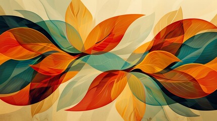 Autumn abstract background with organic lines and textures, soft earthy tones, (close up, focus on), white background, ethereal, Overlay, nature-inspired design backdrop