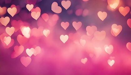valentine background with hearts
