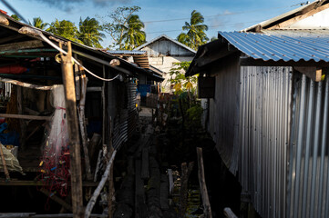 Coastal fishing village, fisherman lifestyle