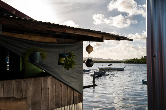 Coastal fishing village, fisherman lifestyle