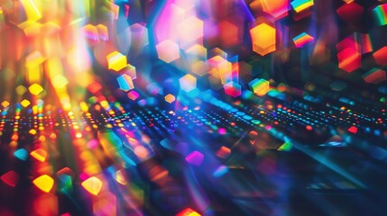 Abstract holographic rainbow crystal backgrounds, fantasy dreamy watery texture and glare, reflection, Psychedelic and gorgeous, for web banner, modern mindfulness colorful backgrounds.