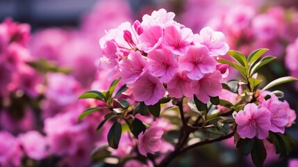 pink and white lilac