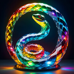Glass snake