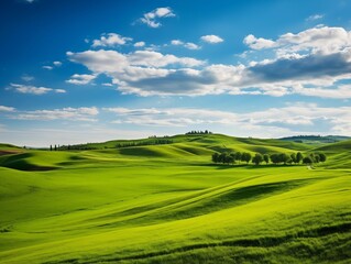 Photographer Captures Lush Tuscan Hills on a Sunny Day