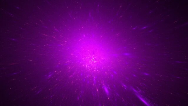 dynamisch bewegte leuchtende Partikel, Galaxie, Universum, Datenstrom, Technik, Wissenschaft, Technologie, Energie,  Internet, Datentransfer, FTTH, schnell, magenta, pink
