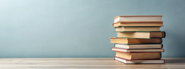 stack of books