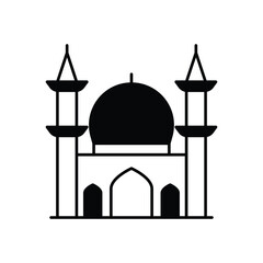 Crescent Moon vector icon