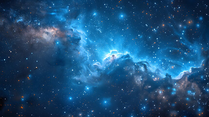 background with stars