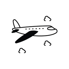 Plane vector icon