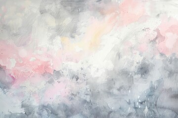 Fototapeta premium Aesthetic watercolor pastel background. Grunge texture.