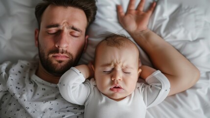 Obraz premium parent and baby