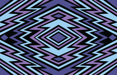 Abstract background with mosaic arrow and sharp pattern