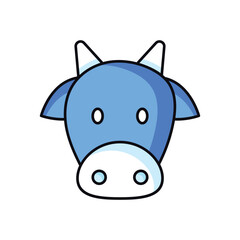 Cow vector icon