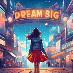 Dream big as you walk through life