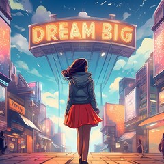 Dream big as you walk through life
