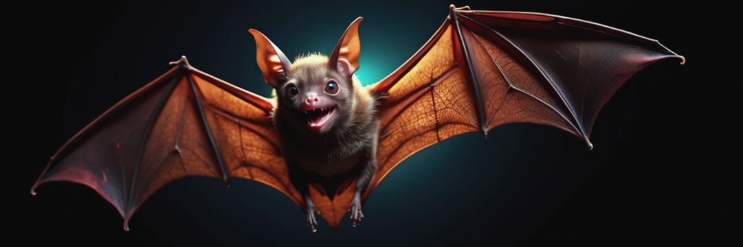 International Bat Night. a bat in flight. A formidable bat. The terrible bat